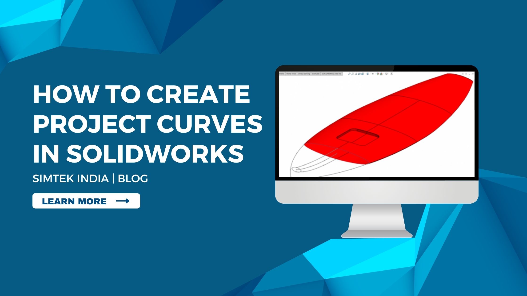 How to Create Project Curves in SOLIDWORKS