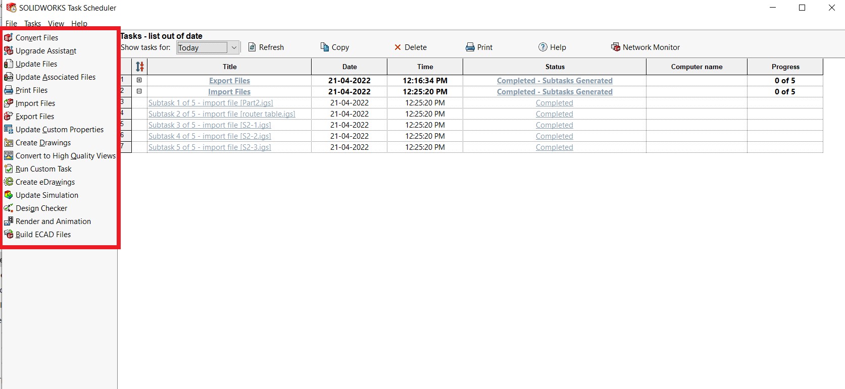 How To Use The SOLIDWORKS Task Scheduler To Stay On Track?