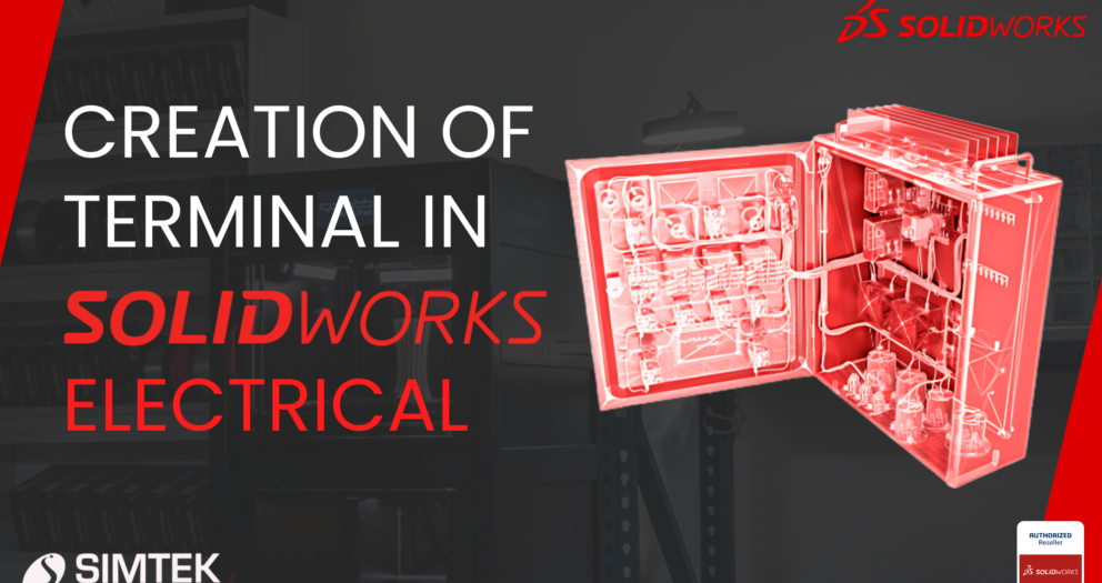 SOLIDWORKS Electrical terminal creation diagram