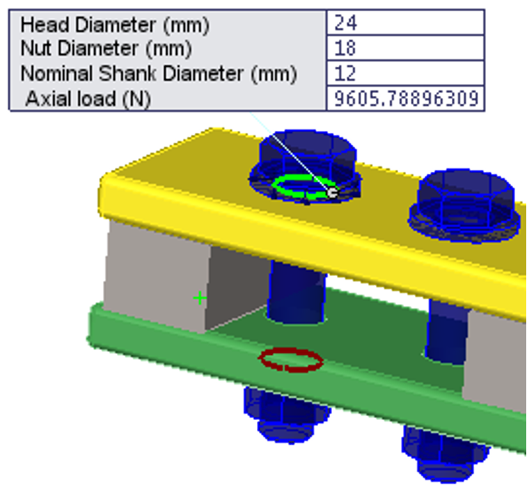 Solidworks Simulation Connectors Bolt