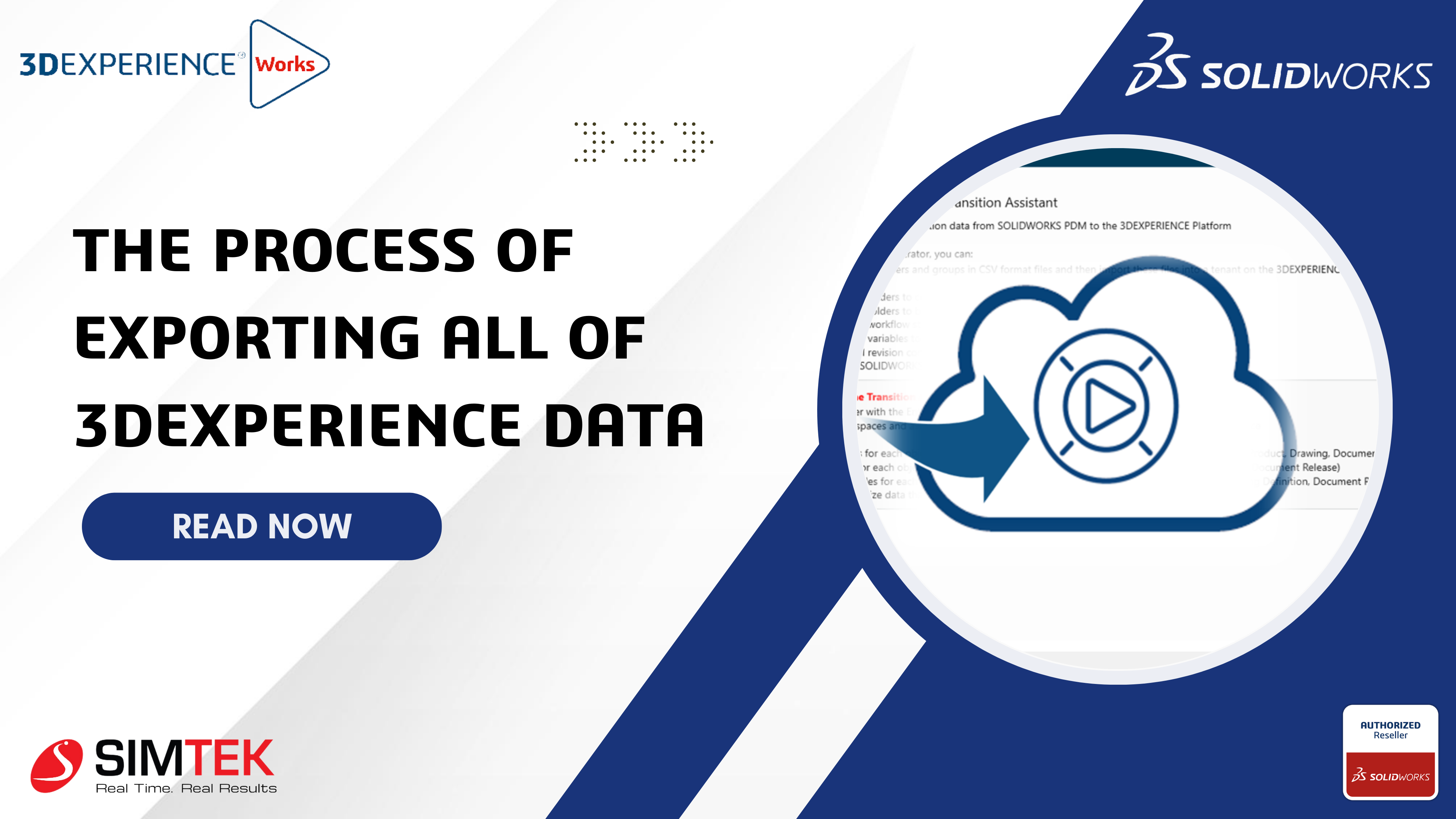 The Process of Exporting All of 3DEXPERIENCE Data