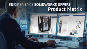3DEXPERIENCE SOLIDWORKS Offers Product Matrix