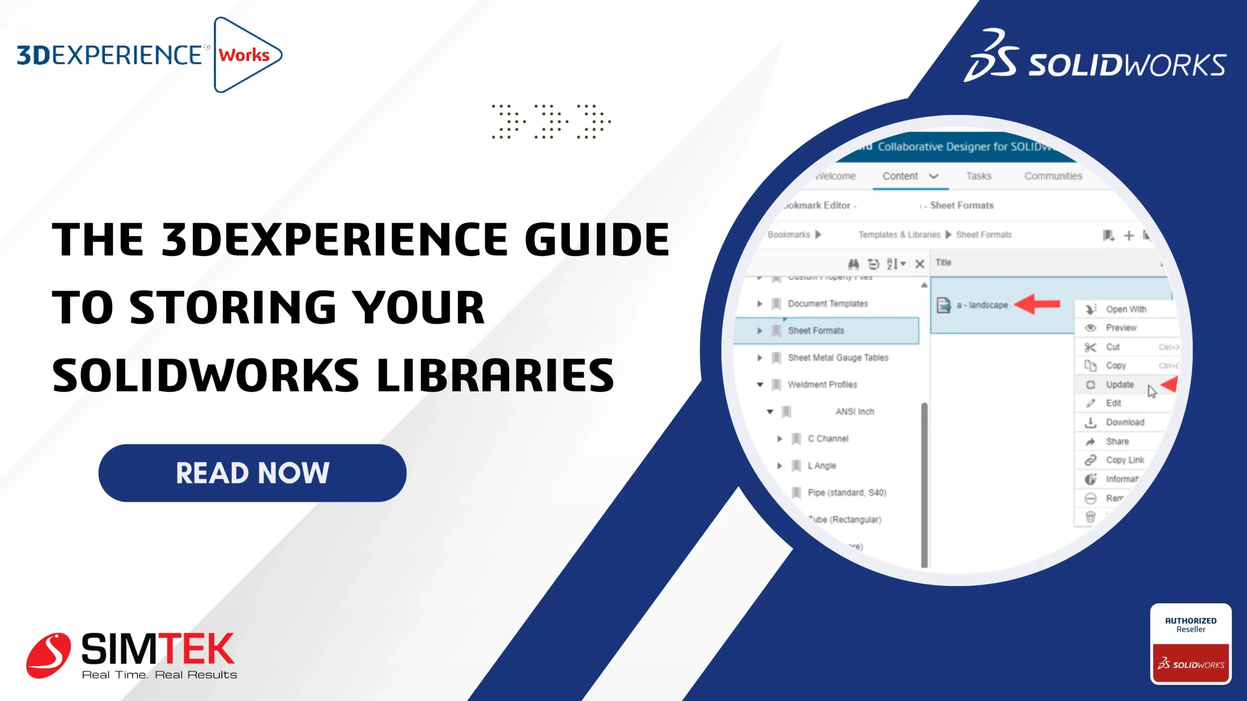 The 3DEXPERIENCE Guide to Storing Your SolidWorks Libraries