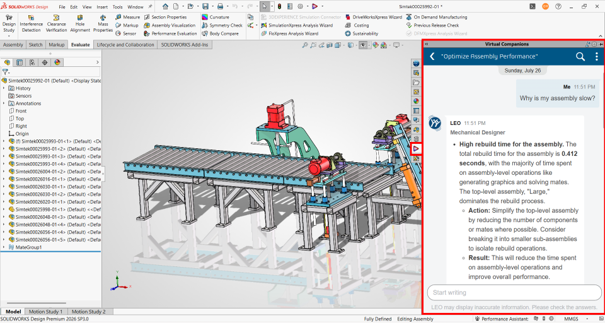 AI analyzes assembly performance