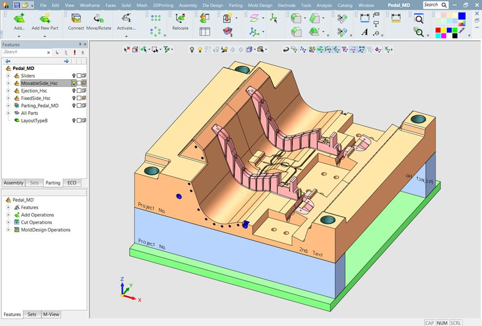 Cimatron injection mold design workflow