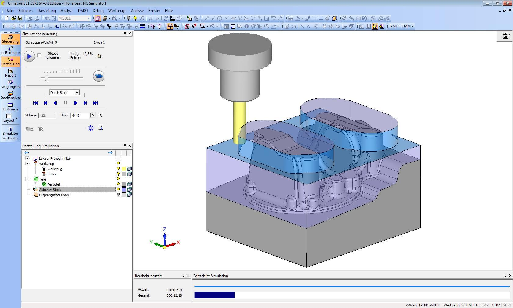 Cimatron high speed machining HSM