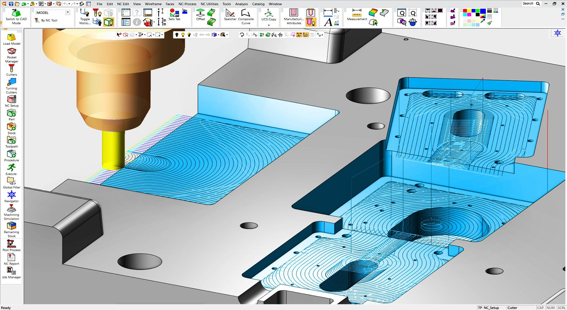 Integrated CAD CAM Workflow