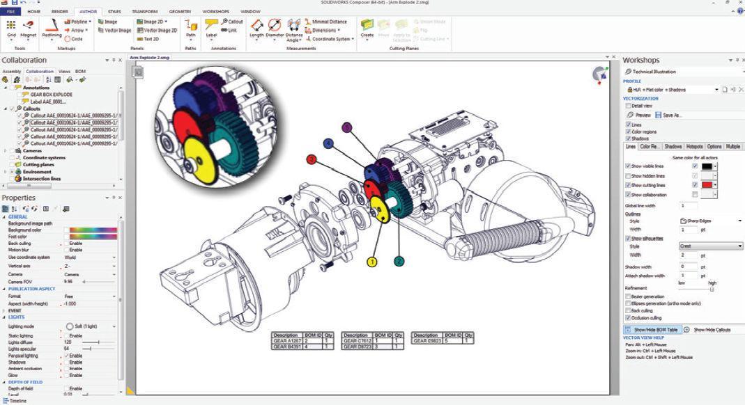 Service Manual Software using SOLIDWORKS Composer