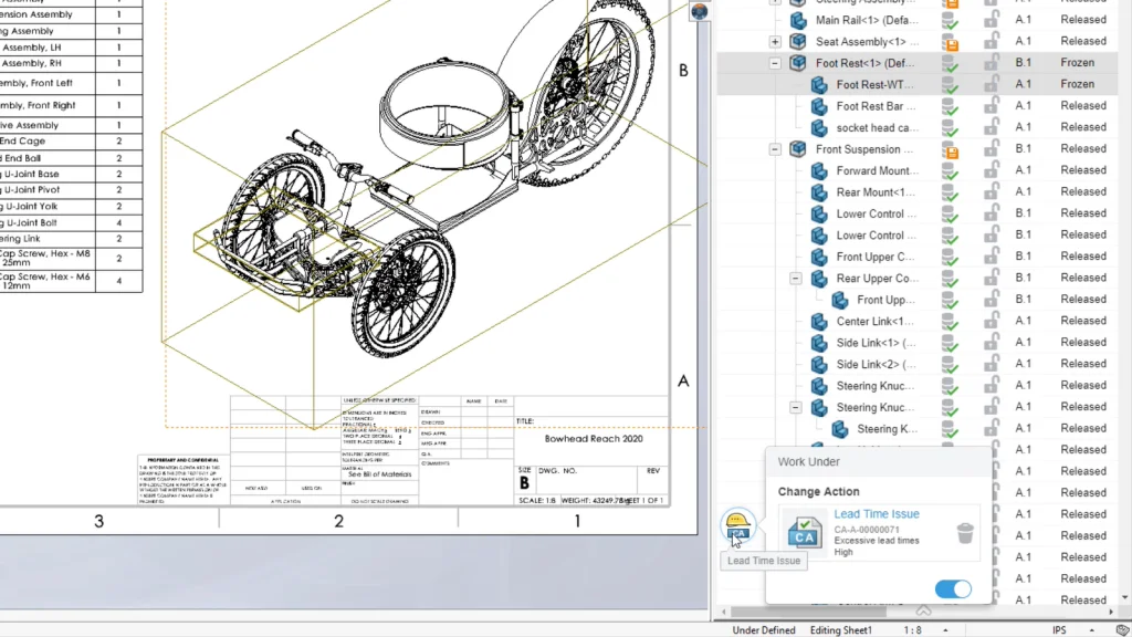 SOLIDWORKS 2027 connected engineering and 3DEXPERIENCE workflow