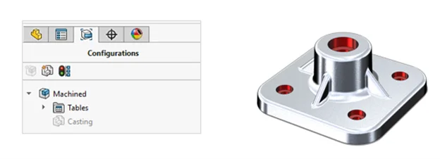 SOLIDWORKS Variability Tables for configurable product design